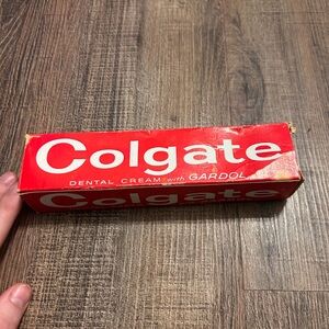 1962 Colgate Red Toothpaste